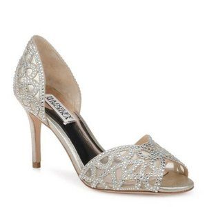 Badgley Mischka Harris Peep Toe d'Orsay Pumps